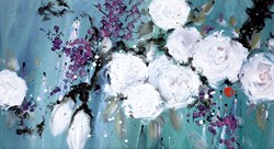 Pure Love by Danielle O'Connor Akiyama - Embellished Canvas on Board sized 28x15 inches. Available from Whitewall Galleries